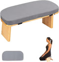 Bamboo Foldable Cushioned Meditation Bench