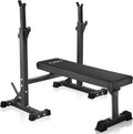 Olympic Weight Bench Press with Squat Rack