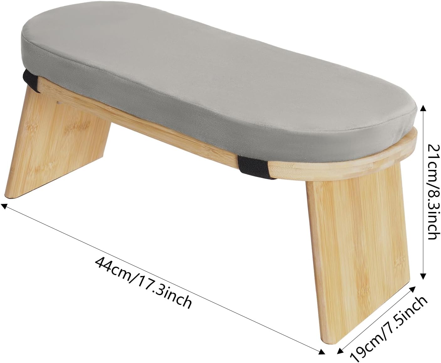 Portable Bamboo Folding Meditation Bench