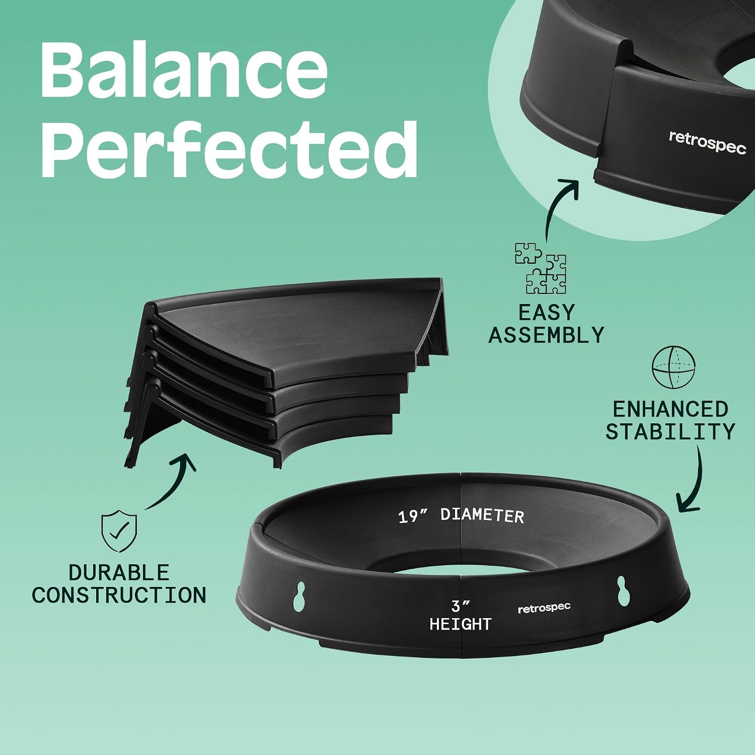 Luna Anti-Burst Yoga Stability Ball