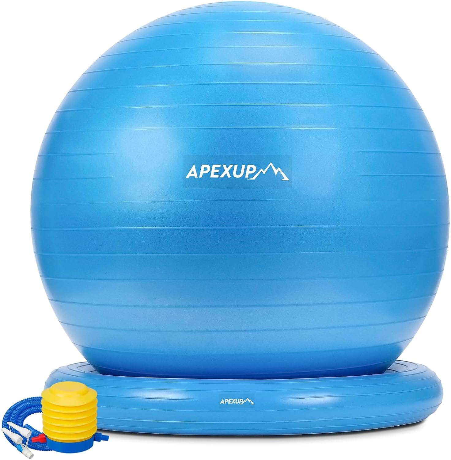 Blue Balance Yoga Ball Office Chair