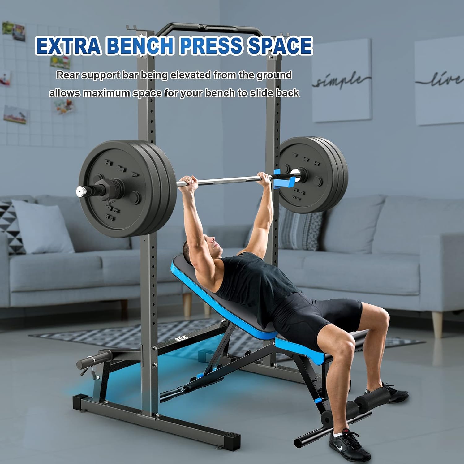 All-in-One Home Gym Power Rack Cage