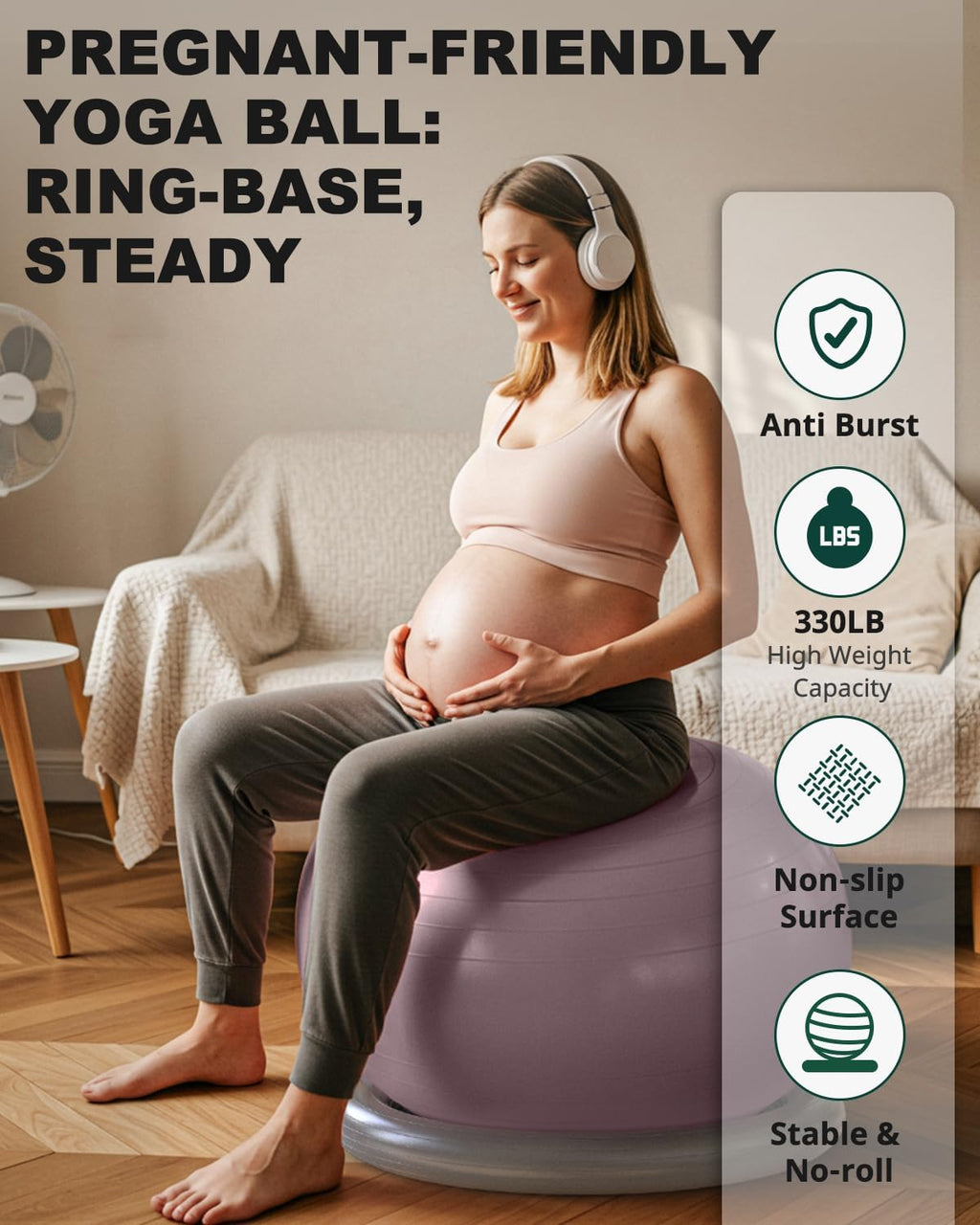 Office Yoga Stability Ball Chair