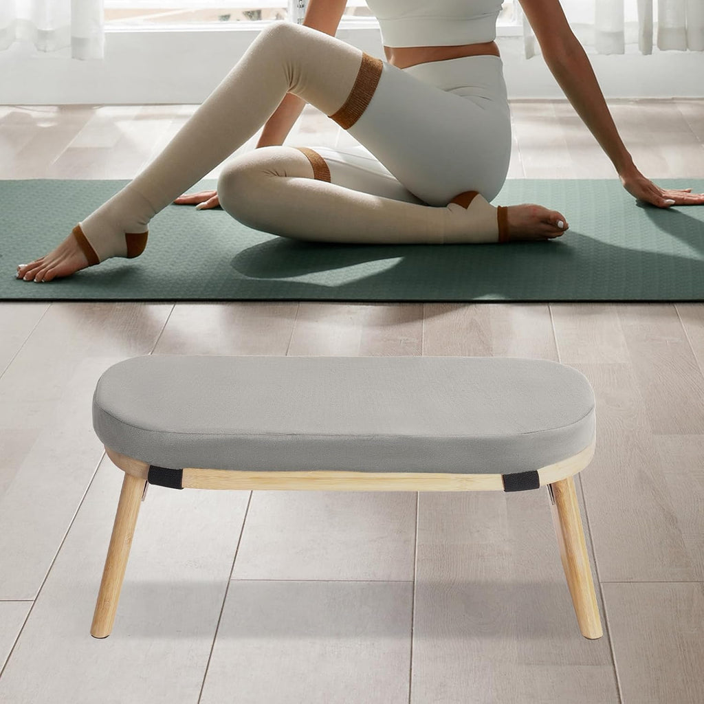 Portable Bamboo Folding Meditation Bench
