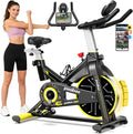 350LBS Magnetic Spin Bike with Fitness App & Tablet Holder