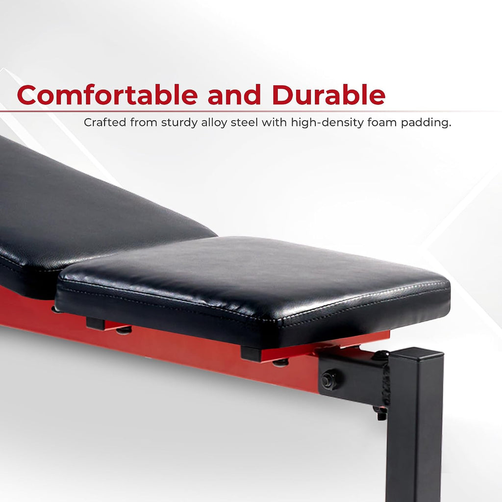 Multi-Function Weight Bench with Squat Rack