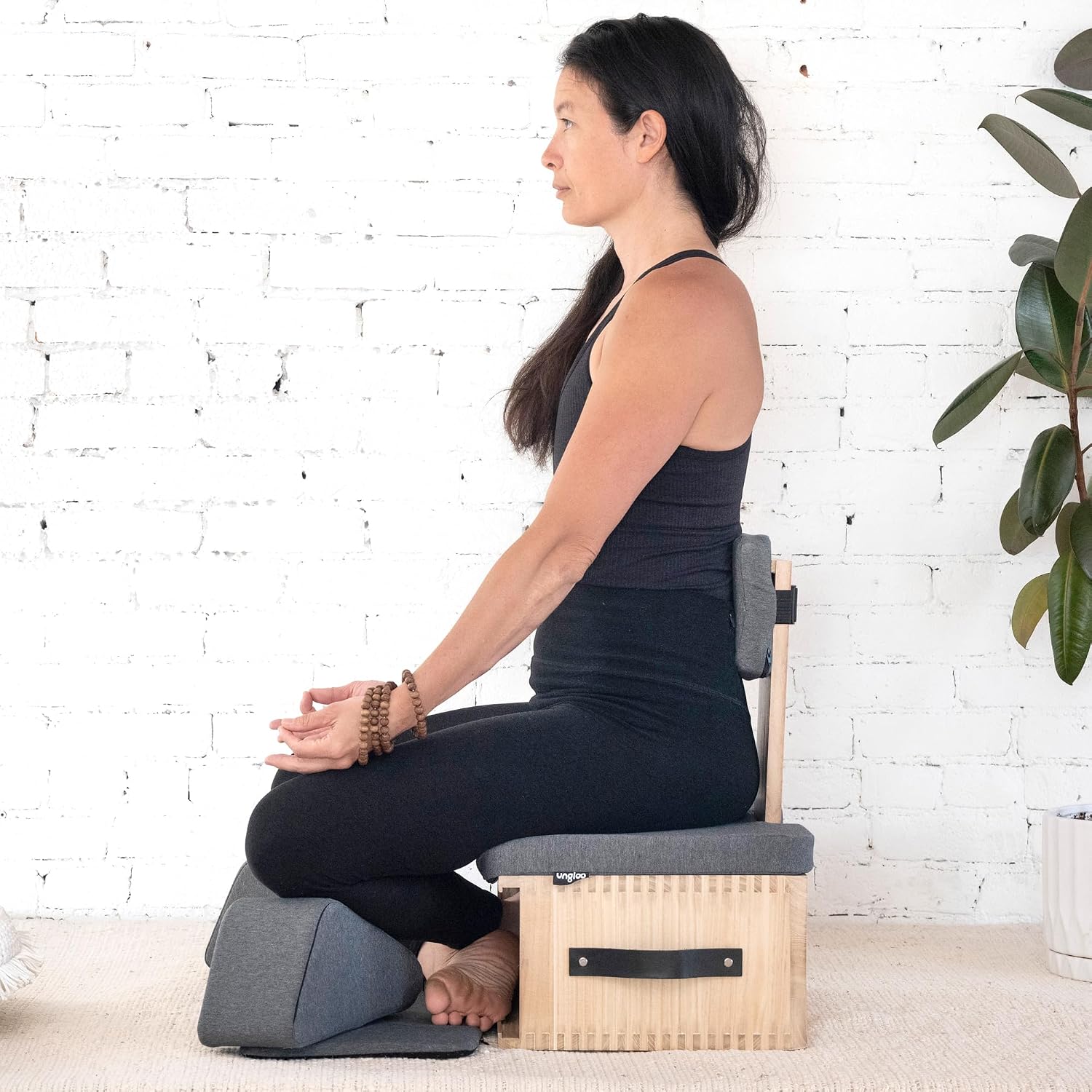 Portable Back Support Meditation Floor Chair