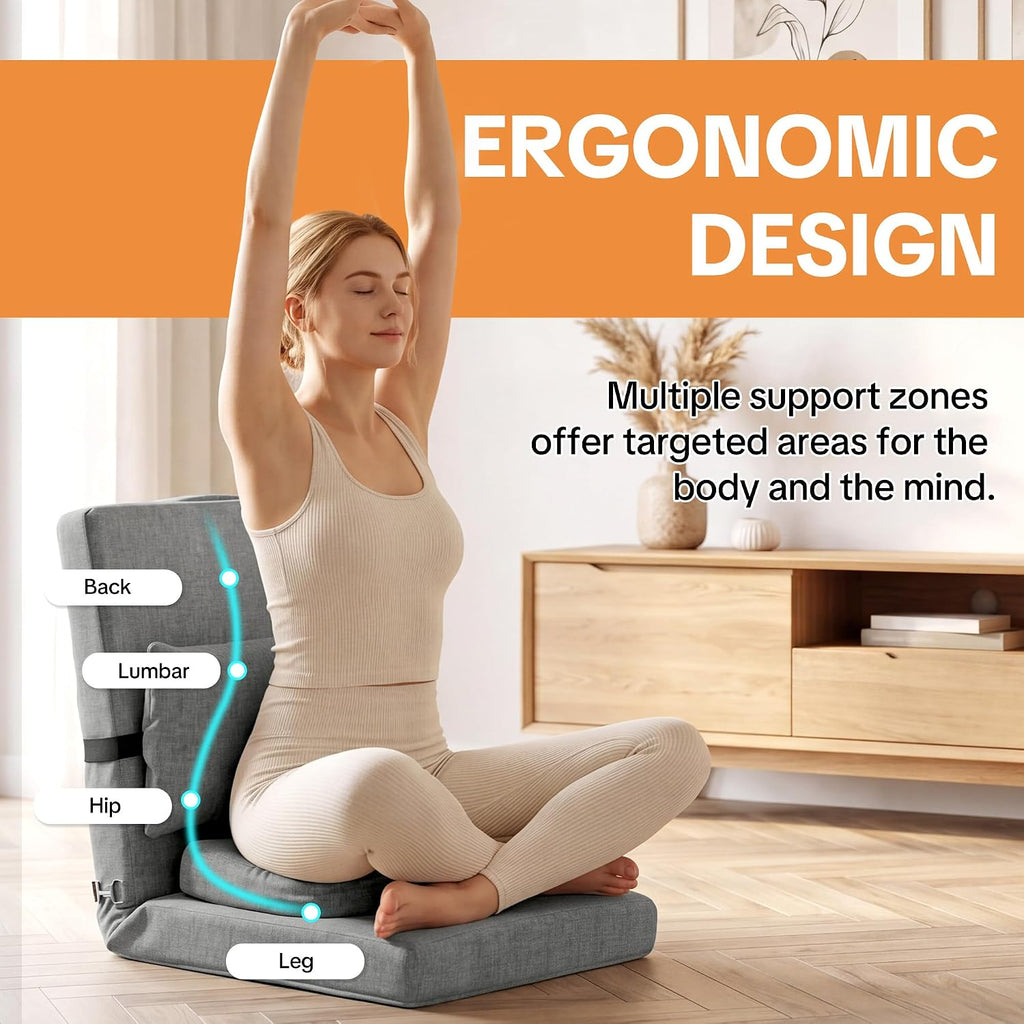 Adjustable Foldable Floor Meditation Chair